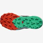 Salomon-Thundercross-Trail-Running-Shoe---Women-s-Black---Cherry-Tomato---Electric-Green