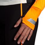 Brooks-Run-Visible-1-2-Zip-2.0-Hoodie---Women-s-Ecru---Fluoro-Flash---Black