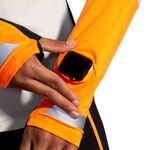 Brooks-Run-Visible-1-2-Zip-2.0-Hoodie---Women-s-Ecru---Fluoro-Flash---Black