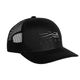 SITKA Optifade Mesh Mid Pro Trucker Hat - Men's Black / Charcoal