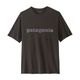 Patagonia Capilene- Cool Daily Graphic Shirt - Men's 73 Text Logo / Black