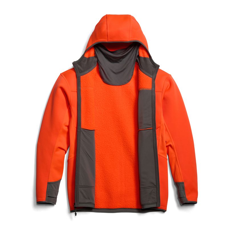 SITKA Traverse Hoodie - Men's Blaze Orange
