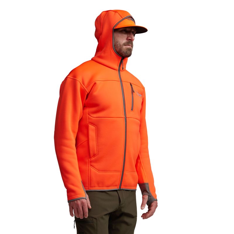 SITKA Traverse Hoodie - Men's Blaze Orange