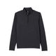 Vuori Ponto 1/2 Zip Mock Neck Charcoal Heather