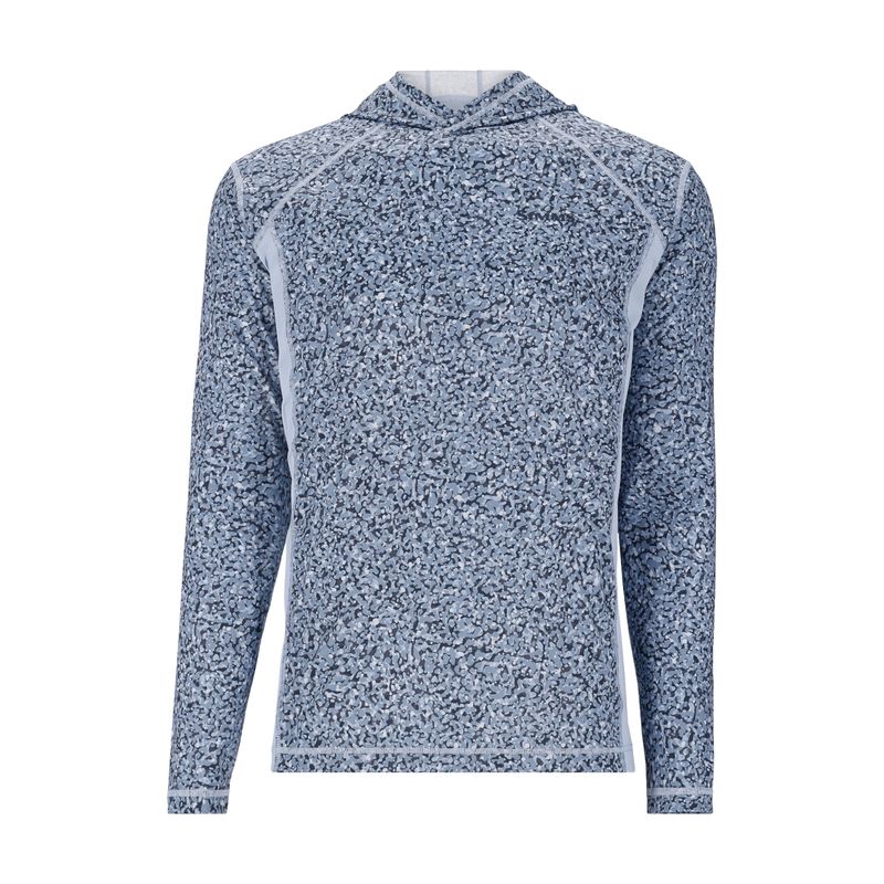 Simms Challenger Solar Hoodie - Men's Pebble Selvedge