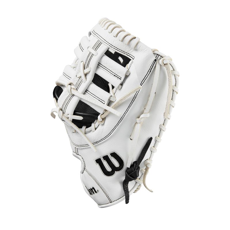 Wilson-A1000-1620-Fast-Pitch-First-Base-Mitt---2024-Black---White---Wilver