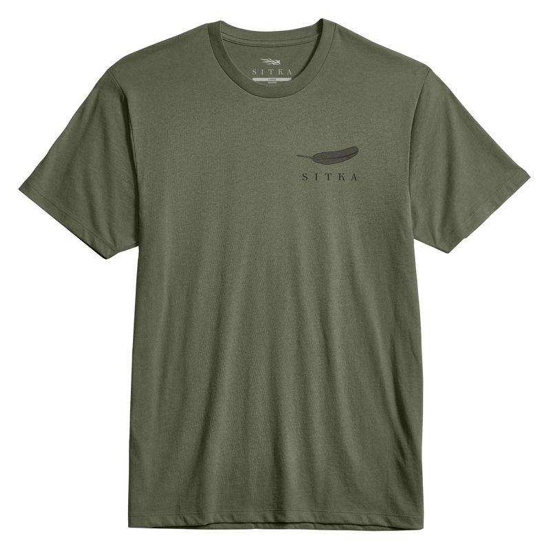 Sitka-Fan-T-Shirt-Olive-Green