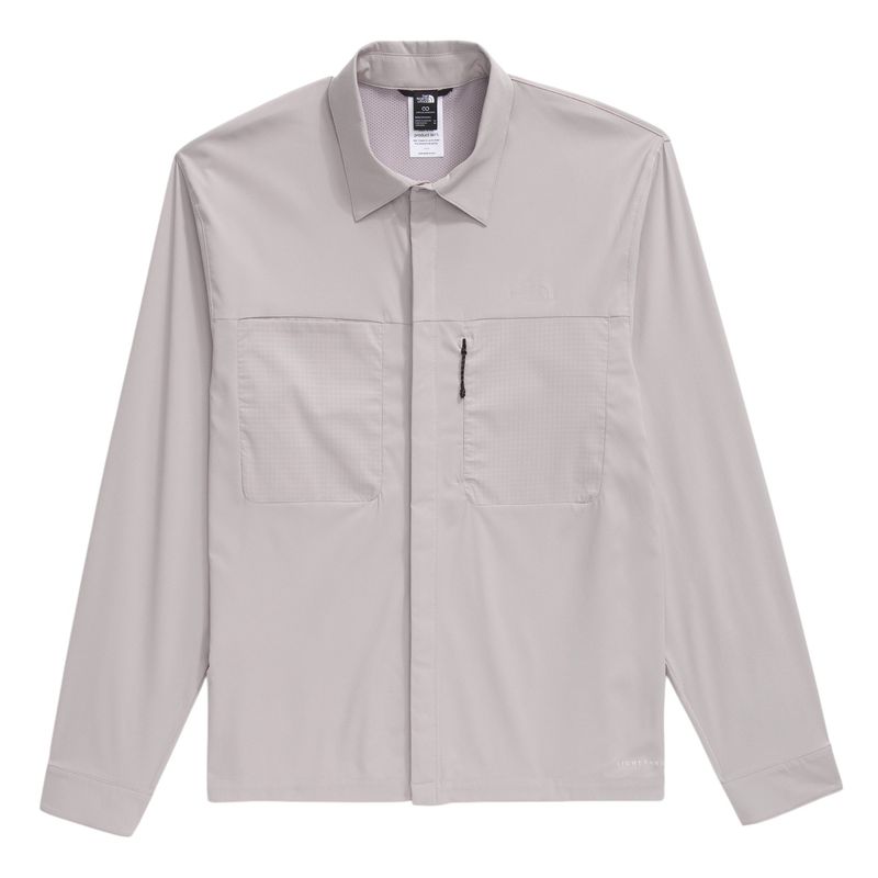 The-North-Face-Long-Sleeve-LIGHTRANGE-Shirt--Men-s-Moonstone-Grey