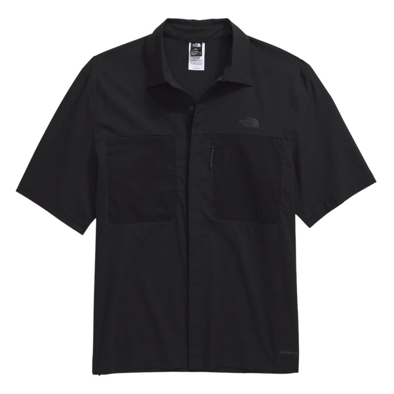 The-North-Face--Short-Sleeve-LIGHTRANGE-Shirt--Men-s-TNF-Black