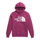 The North Face Half Dome Pullover Hoodie - Women's Cyber Berry / TNF White