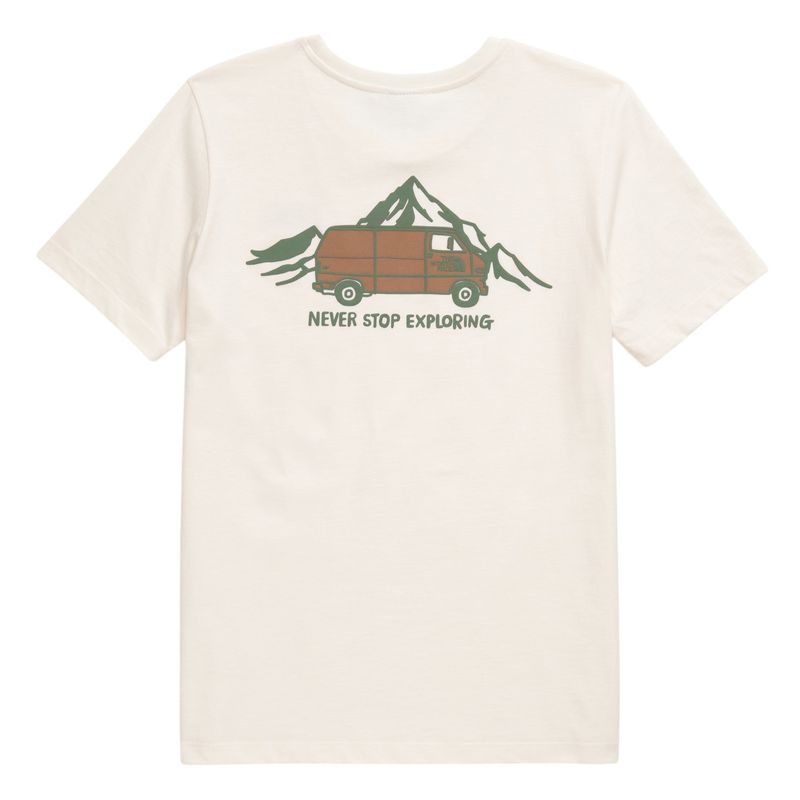 The-North-Face-Outdoor-Graphic-Short-Sleeve-Shirt---Women-s-White-Dune