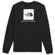 The North Face Core Box NSE Long Sleeve Tee -Men's TNF Black / TNF White