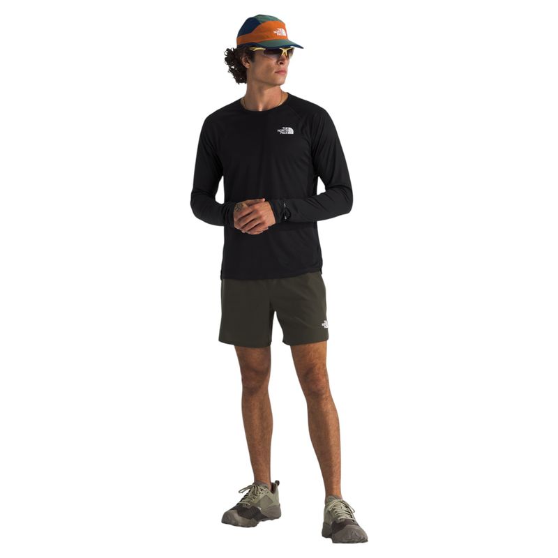 The-North-Face-Sunriser-Long-Sleeve-Shirt---Men-s-TNF-Black