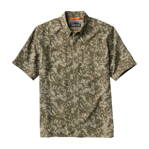 Orvis Printed Tech Chambray Short-Sleeve Shirt - Men's