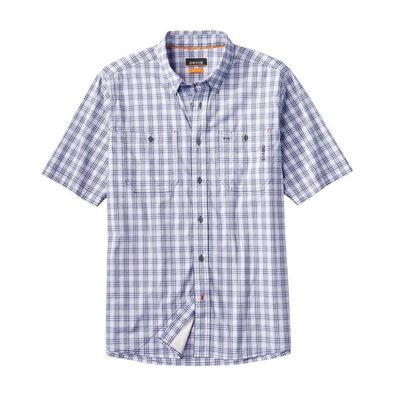Orvis-River-Guide-Short-sleeved-Shirt---Men-s-True-Navy