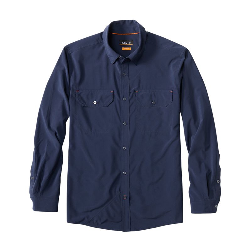 Orvis-Stonefly-Stretch-Long-Sleeve-Shirt---Men-s-True-Navy