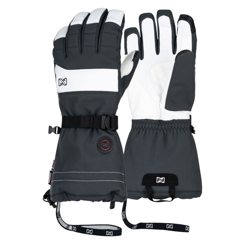 Mobile-Warming-Aerial-Ski-Glove-White---Grey