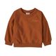 Patagonia Crew Sweatshirt - Infant Wiggle Fitz / Robin Brown