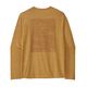 Patagonia Capilene Cool Daily Graphic Long Sleeve Shirt - Men's Strataspire / Beeswax Tan X-Dye