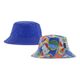 Patagonia Baby Sun Bucket Hat - Toddler Swallowtail Geo: Eddy Blue