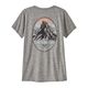 Patagonia Capilene Cool Daily Graphic Shirt - Women's Chouinard Crest / Feather Grey