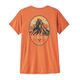 Patagonia Capilene Cool Daily Graphic Shirt - Women's Chouinard Crest / Rock Melon X-Dye