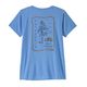 Patagonia Capilene Cool Daily Graphic Shirt - Women's Clean Climb Roots / Abundant Blue X-Dye