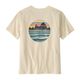 Patagonia Skyline Stencil T-Shirt - Kids' Undyed Natural
