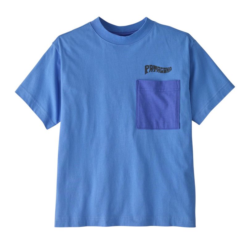 PATAGN-K-POCKET-T-SHIRT-Forgotten-Island---Abundant-Blue