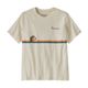 Patagonia Graphic T-Shirt - Youth Swelldrifter Stripe / Undyed Natural