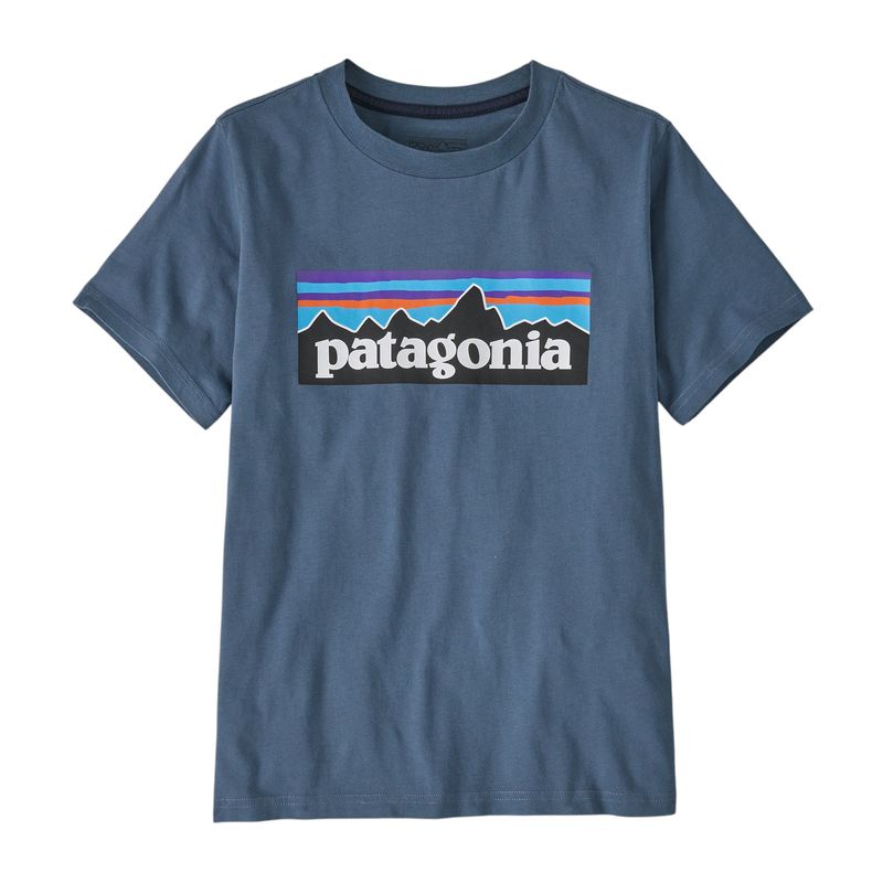 Patagonia-P-6-Logo-T-Shirt---Youth-Utility-Blue