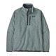 Patagonia Better Sweater Quarter Zip Fleece Jacket - Men's Thermal Blue