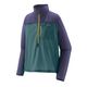 Patagonia Houdini Stash 1/2-Zip Pullover - Women's Wetland Blue / Solstice Purple