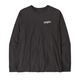 Patagonia Long-Sleeved Glider Type Organic T-Shirt - Men's Ink Black
