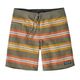 Patagonia Wavefarer 19" Boardshort - Men's Southern Swell / River Rock Green