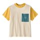 PATAGN K POCKET T-SHIRT Swelldrifter / Undyed Natural