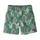 Patagonia Baggies Short - Boys' Marching Around / Heartleaf Green