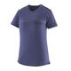 Patagonia Capilene Cool Merino Graphic Shirt - Women's Strata Stripe / Solstice Purple