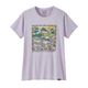 Patagonia Capilene Cool Daily Graphic Shirt - Women's Trailseekers / Foxglove Purple