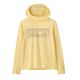 Patagonia Capilene Silkweight Hoody - Kids' P-6 Outline / Buttercup Yellow