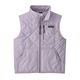 Patagonia Diamond Quilted Vest - Kids' Foxglove Purple