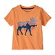 Patagonia Baby Long-Sleeved Graphic T-Shirt - Infant Fitz Roy Moose / Heirloom Peach