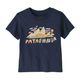 Patagonia Baby Long-Sleeved Graphic T-Shirt - Infant Fitz Roy Superbloom / New Navy