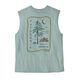 Patagonia Clean Climb Roots Boxy Organic Tank - Women's Thermal Blue