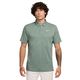 Nike Tour Dri-Fit Jacquard Golf Polo - Men's  Clay Green / Night Forest / Pale Ivory