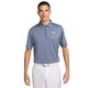 Nike Tour Dri-Fit Heathered Golf Polo - Men's  Midnight Navy / White