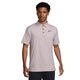 Nike Tour Dri-Fit Heathered Golf Polo - Men's  Platinum Violet / Black