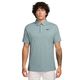 Nike Tour Dri-Fit Jacquard Golf Polo - Men's  Ocean Cube / Vintage Green / Black