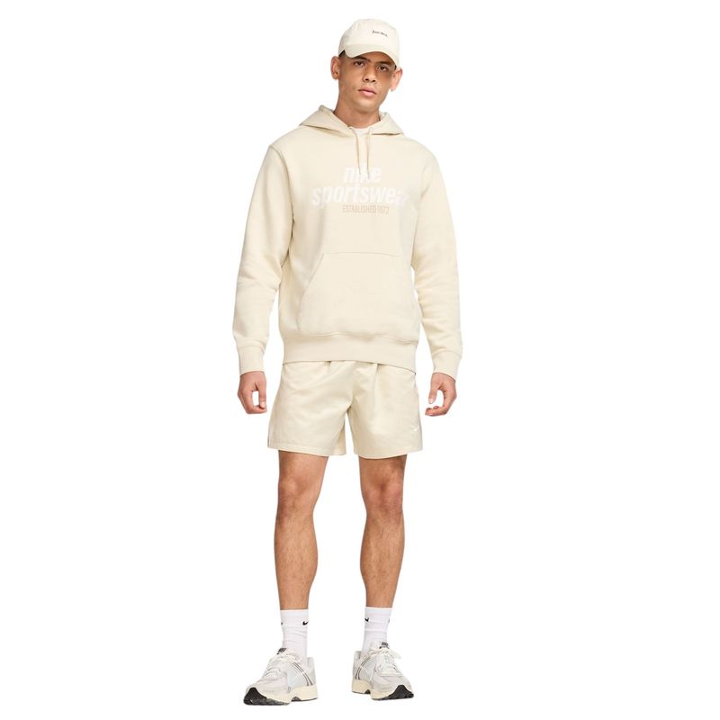 Nike-Club-Fleece-Pullover-Hoodie---Men-s-Light-Khaki---Light-Khaki---Sail