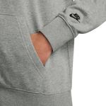 Nike-French-terry-Pull-Over-Hoodie---Men-s-Dark-Grey-Heather---Light-Smoke-Grey---Black